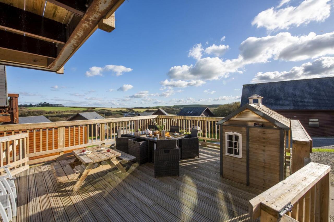 Lodge 40, Retallack Resort & Spa St Columb Major Exterior foto